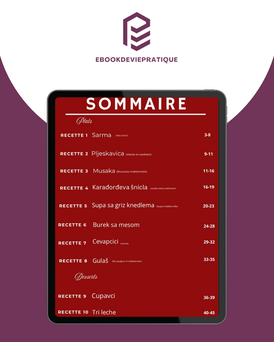 Recettes des Balkans by Serbia