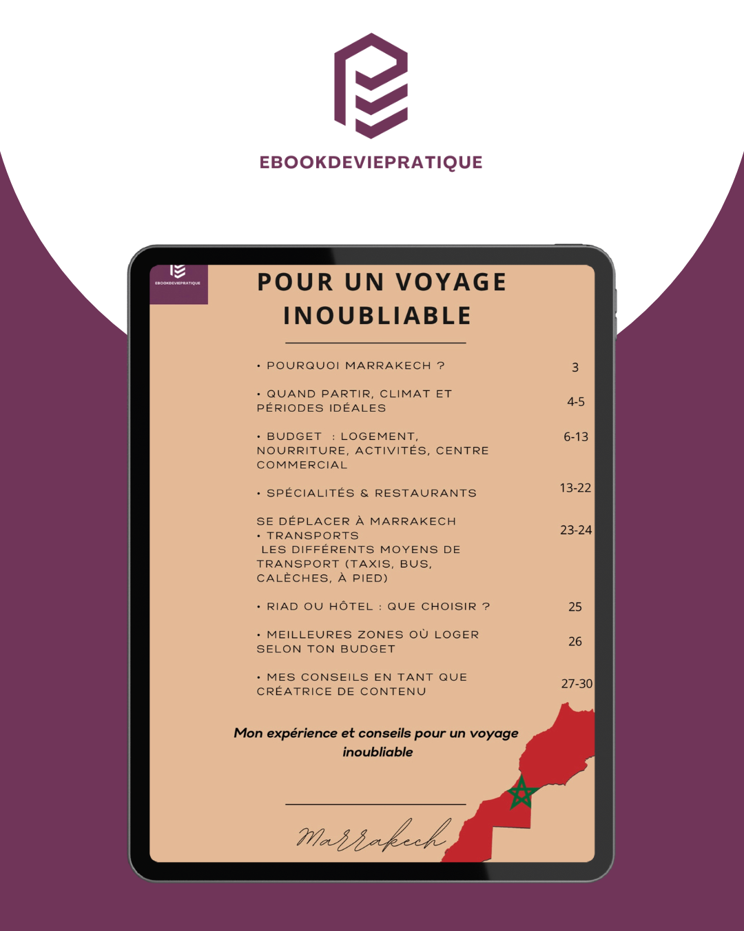 Pack Bodrum / Belgrade / Marrakech