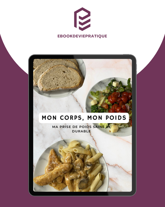 Mon corps, mon poid : Prise de poids Saine